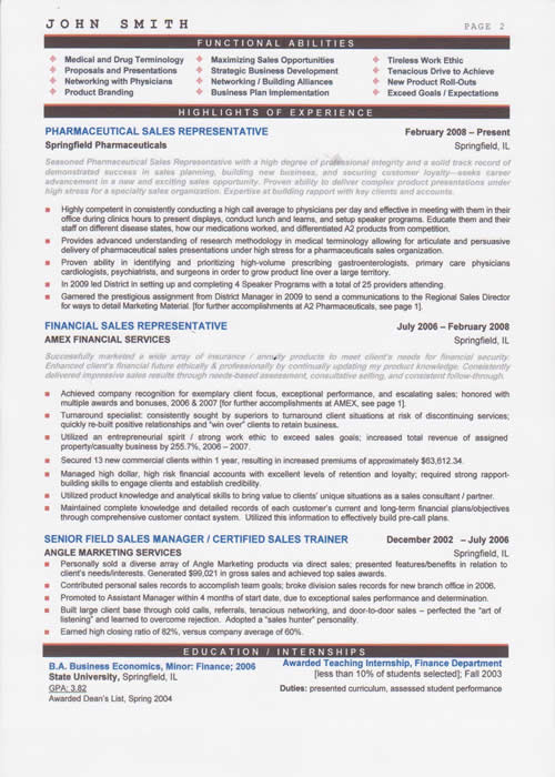 Sample Resume